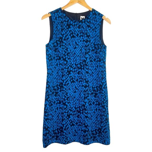 Missoni | Silk Blue Dress Black Pattern Sleeveless 4 Abstract - Picture 1 of 7